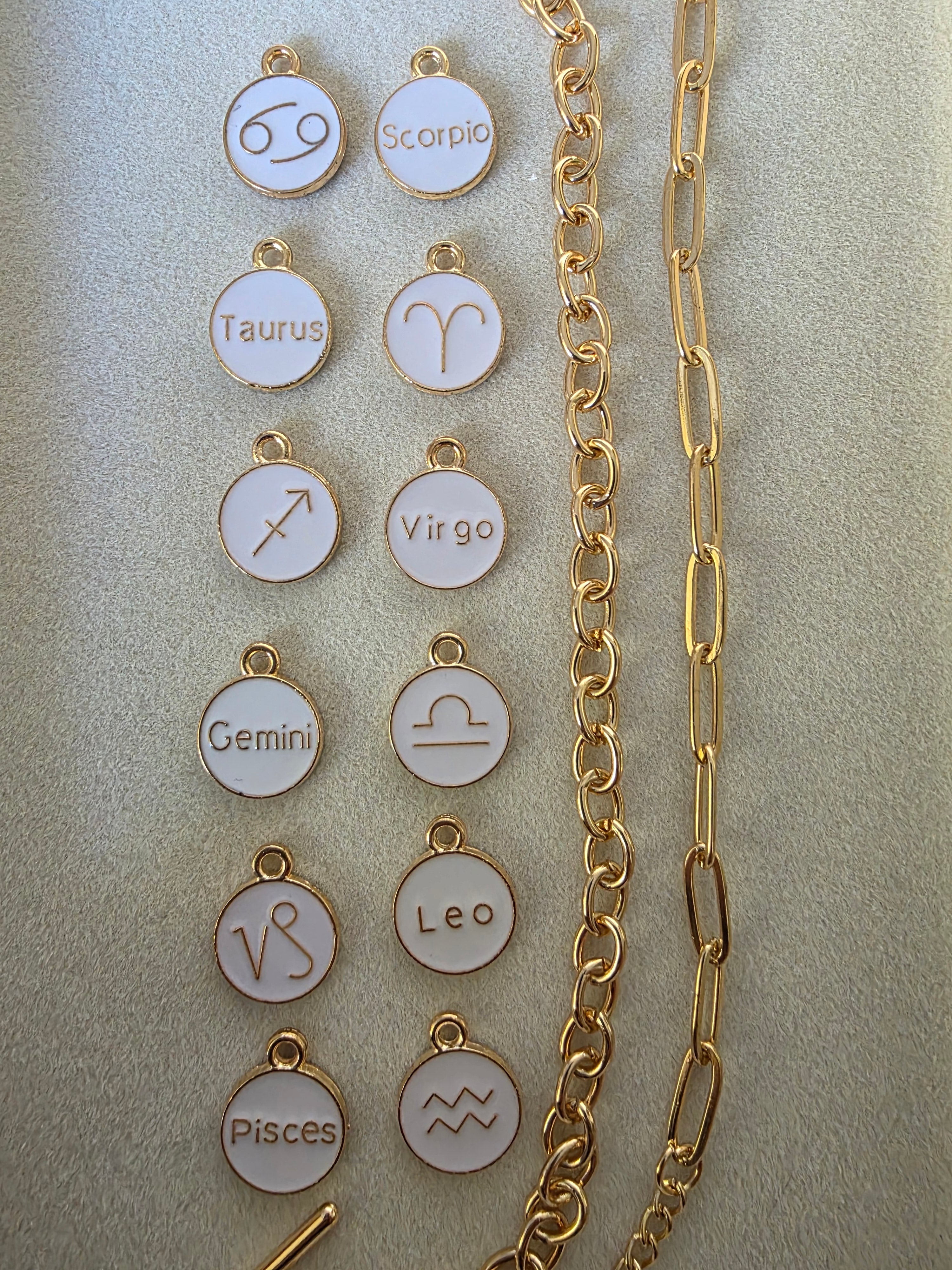 Zodiac Charms