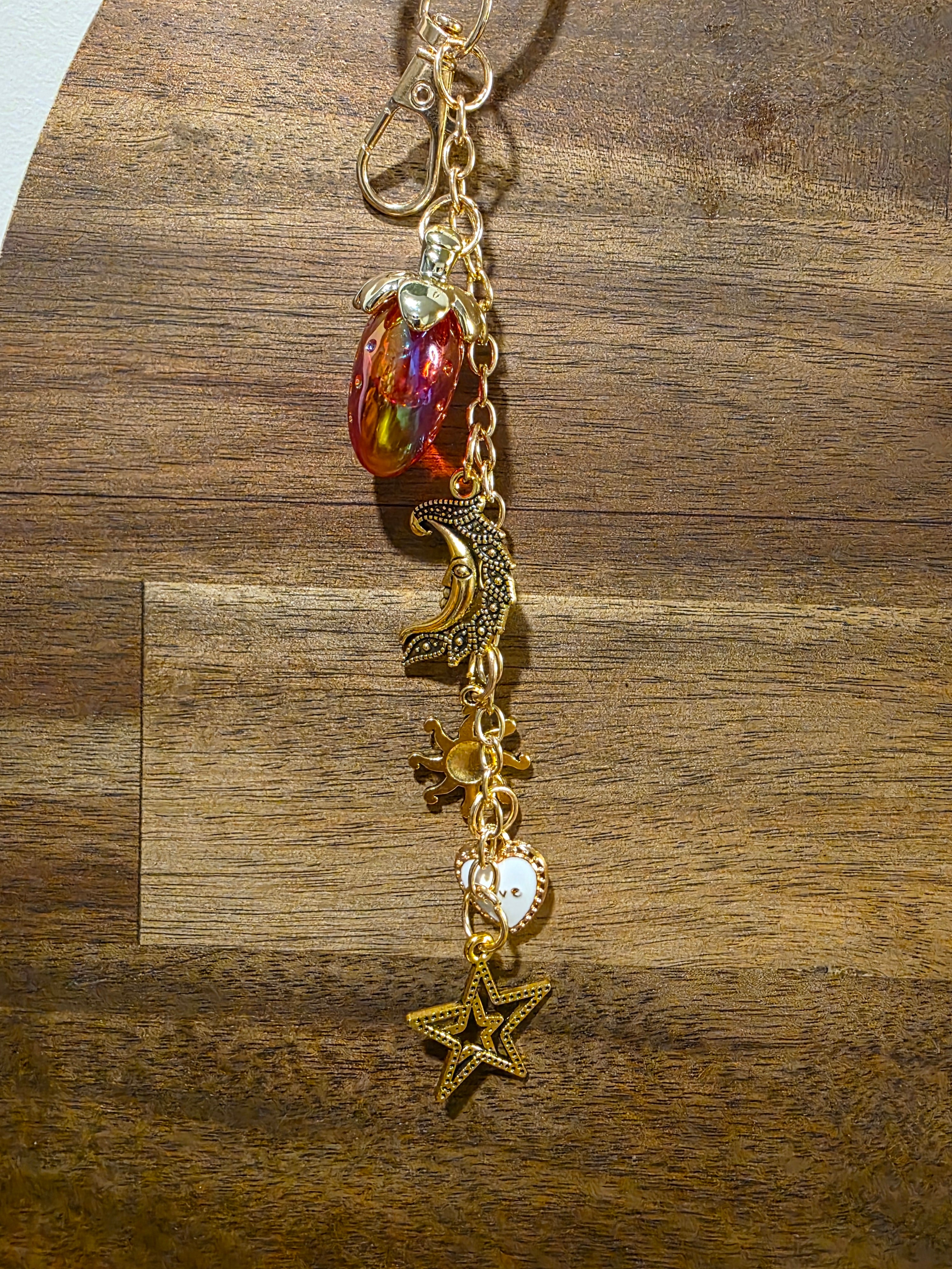 Strawberry Bag Charms