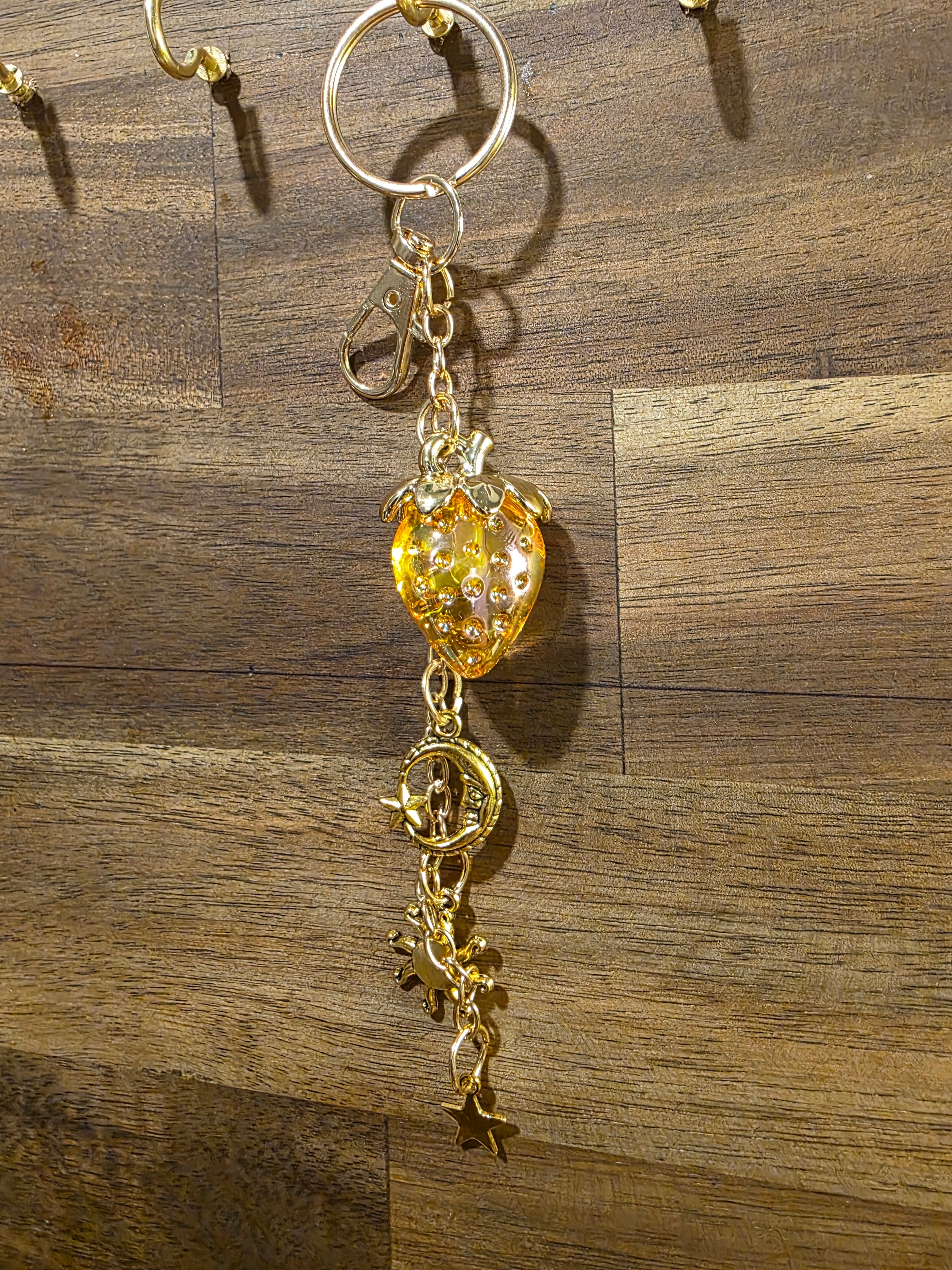 Strawberry Bag Charms